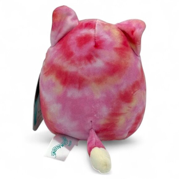 Squishmallows 5" Sabine The Pink Fox Plush Toy Tie-Dye Soft Stuffed Animal Kids - Picture 2 of 2